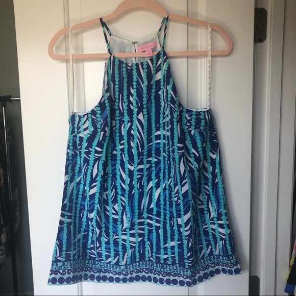 Lilly Pulitzer Tops - NWOT - Lilly Pulitzer Silk Tank Top - MEDIUM
